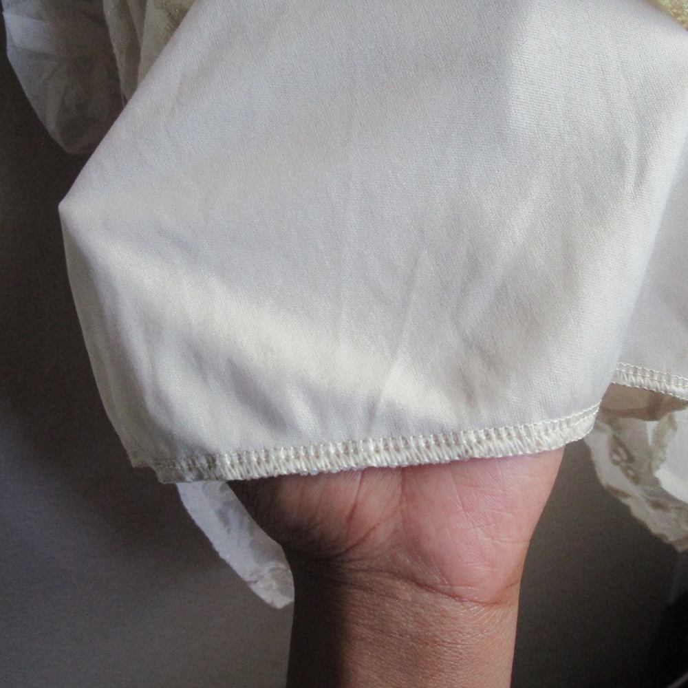 Like New Ivory Lace Cottagecore Dress - Picture 7 of 7